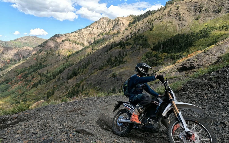 Exploring Utah's Mineral Basin Trail with the Orion Static Electric Dirt Bike